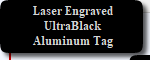 Laser Engraved Aluminum Tag